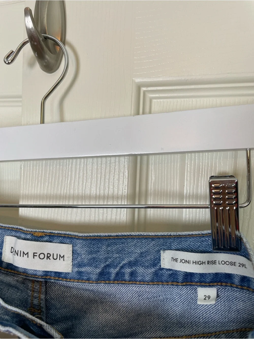 Denim Forum Aritzia The Joni High Rise Loose Jeans Organic Cotton Sz 29